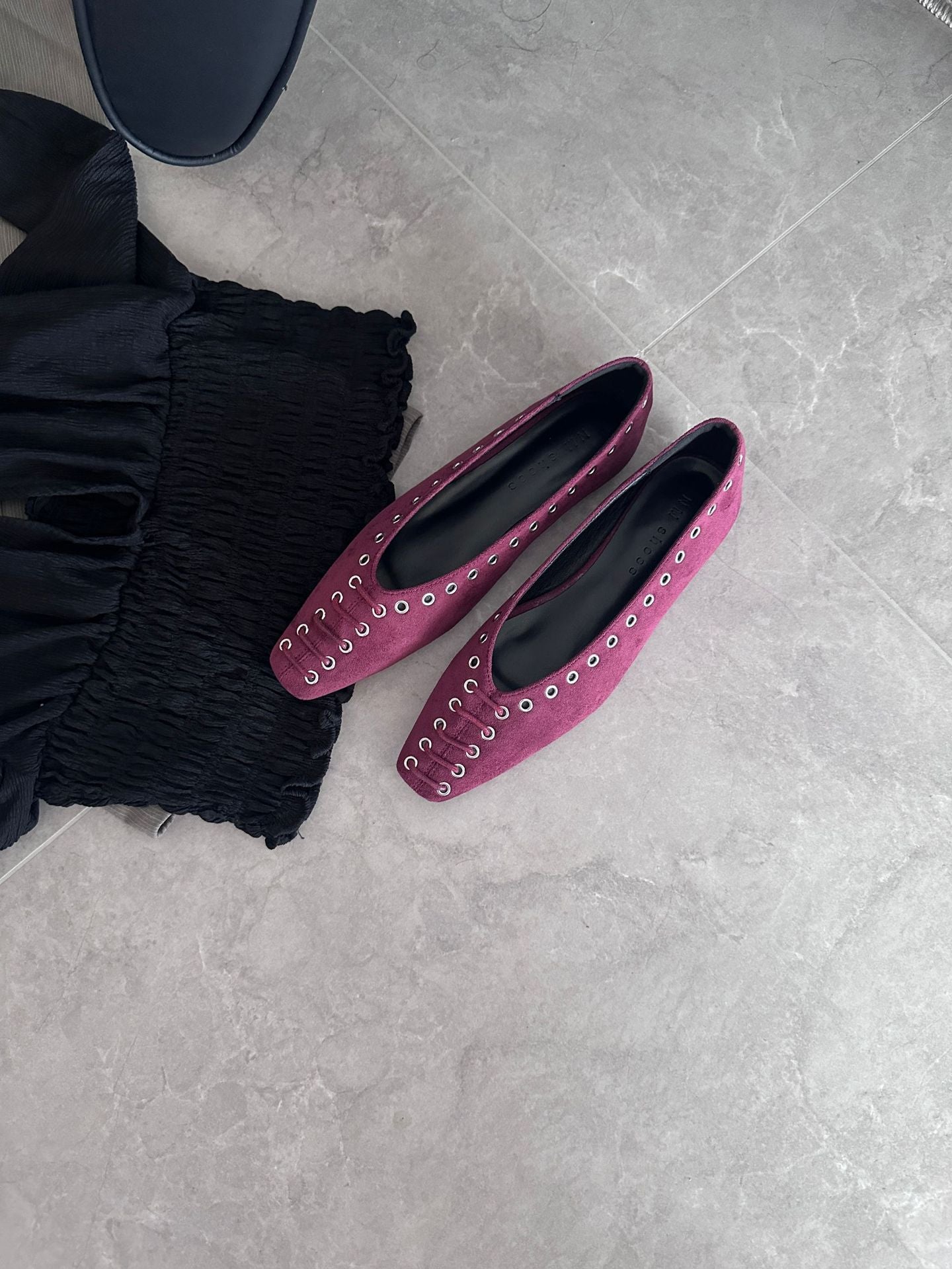 Women's Flat Bottom Small Single-layer Autumn One Pedal Loafers