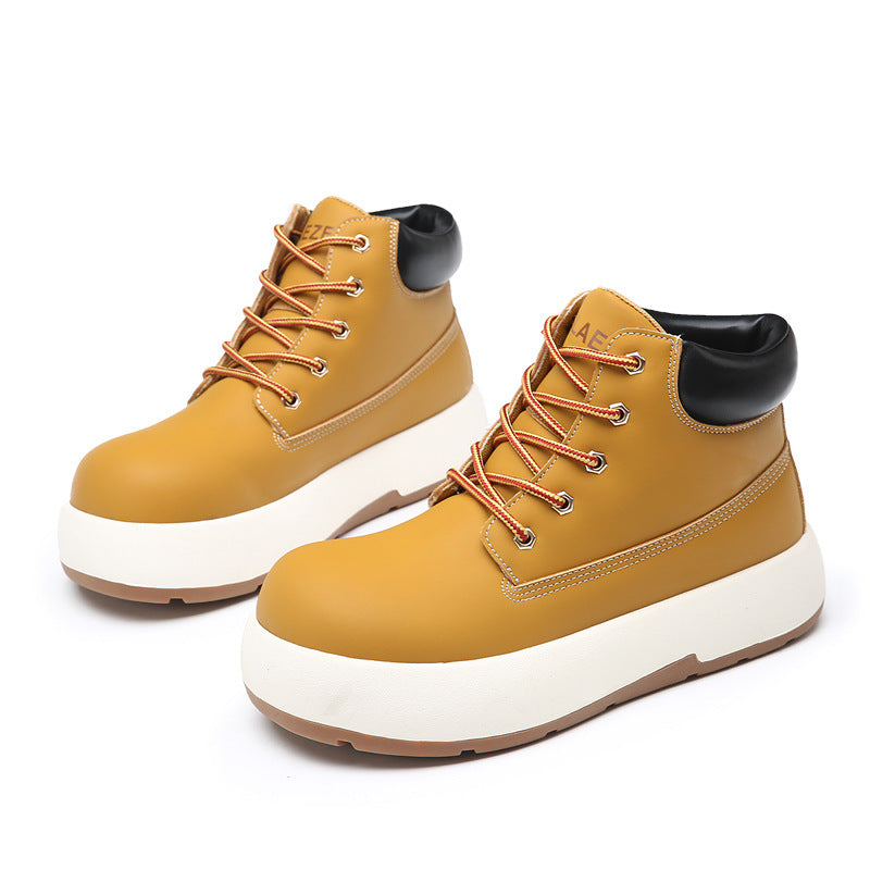 Women's Bread Worker Thick-soled Martin British Style Boots