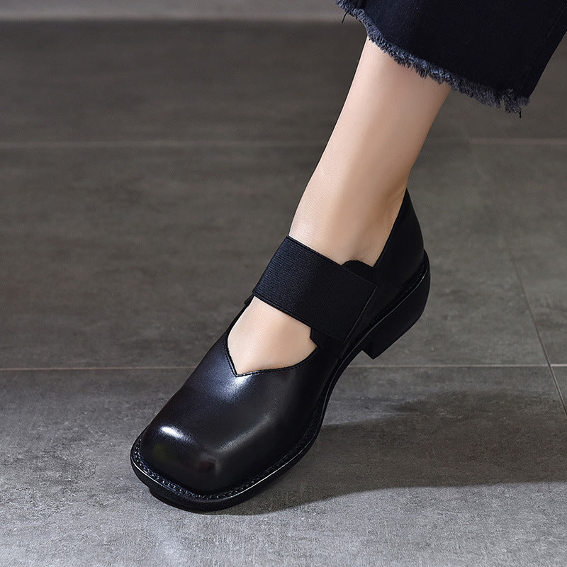 Women's Activity Price Square Toe Low-cut Retro Women's Shoes