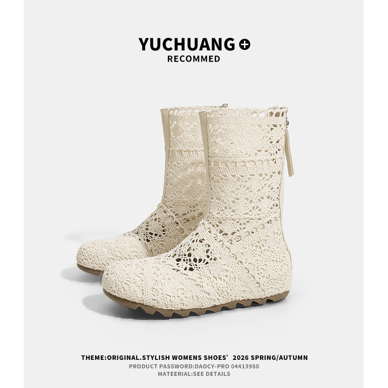 Stitching Martin Female German Training Summer Lightweight Boots