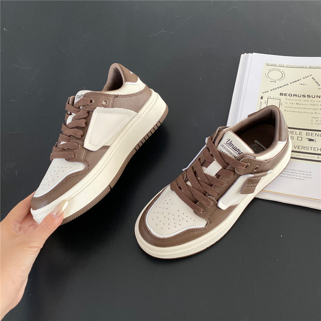 Style Super Popular Thick-soled White Female Versatile Women's Sports Shoes