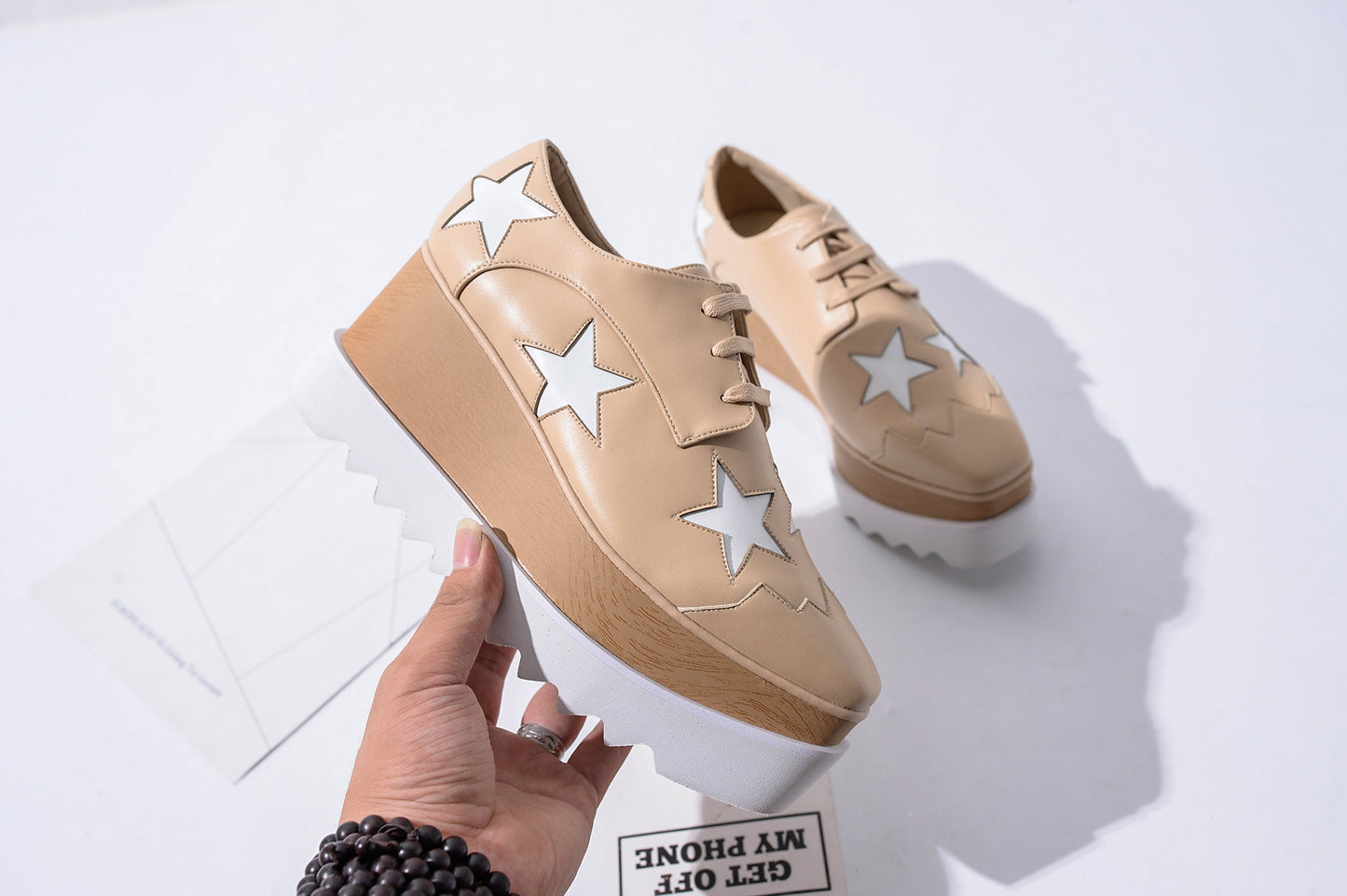 Platform Female Square Toe Thin Strap Wedge Height Increasing Muffin Women's Casual Shoes