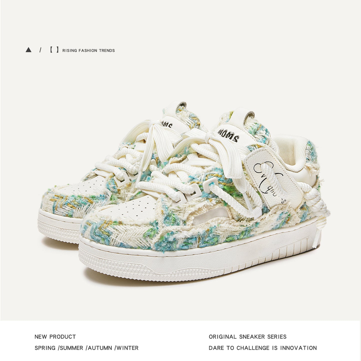 Women's & Men's Aesthetic Series Designer Model Classic Style Sneakers