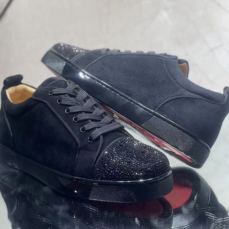 Men's Rivet Red Sole Trendy Flat Breathable Willow Ding Men's Shoes