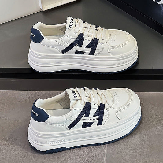 Women's Autumn Platform Heighten Soft Bottom Sports Skate Super Hot Women's Casual Shoes