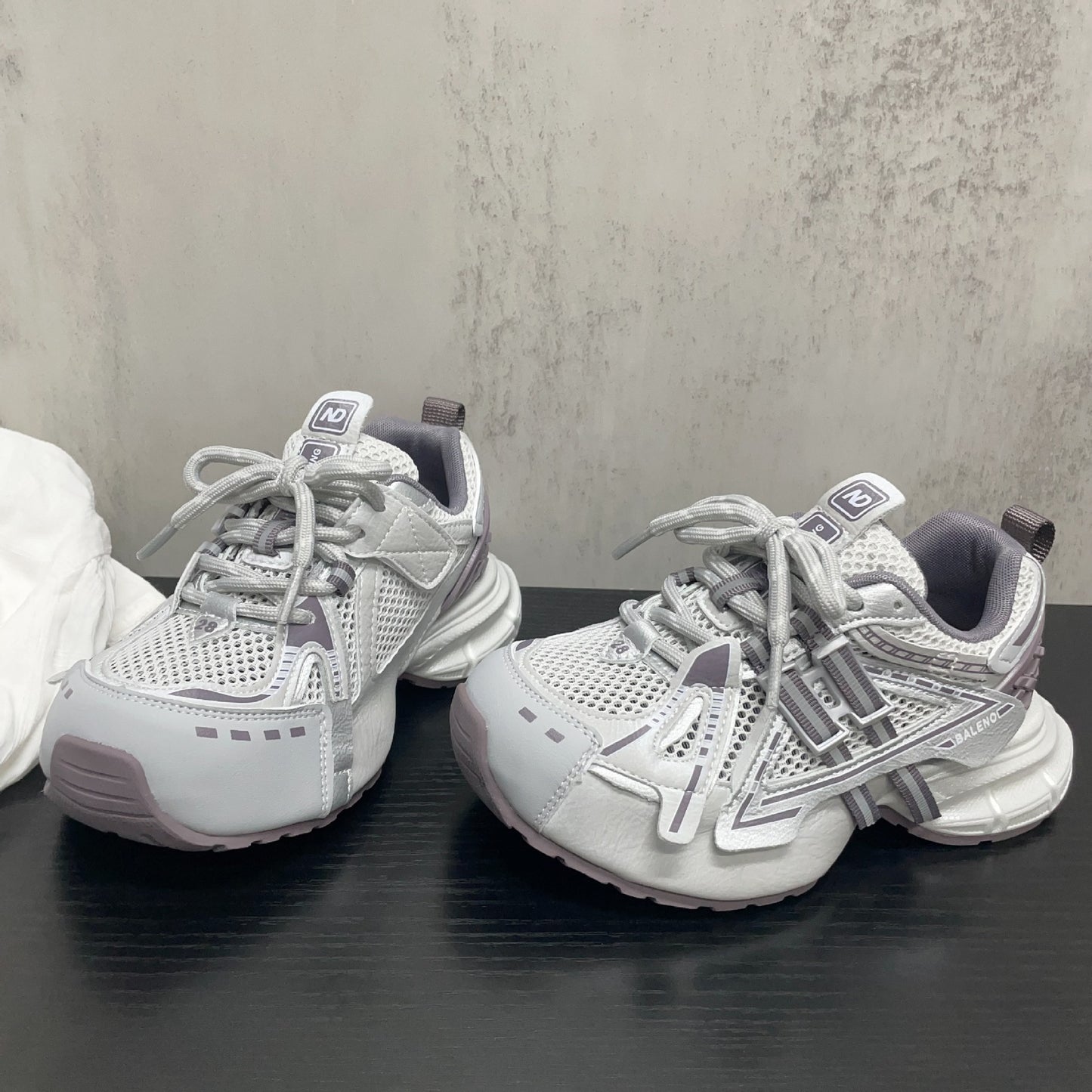 Decorative Splicing Korean Style Trendy Daddy Summer Boys Sneakers