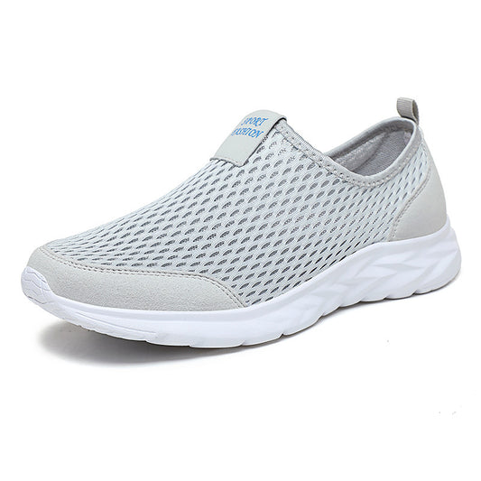 Men's Summer Mesh Slip-on Plus Size Casual Shoes