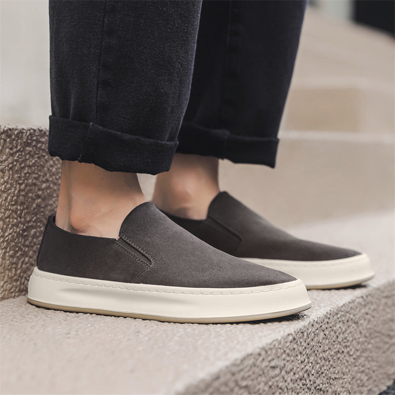 Men's Breathable Korean Style Versatile Soft Bottom Vintage Men's Shoes