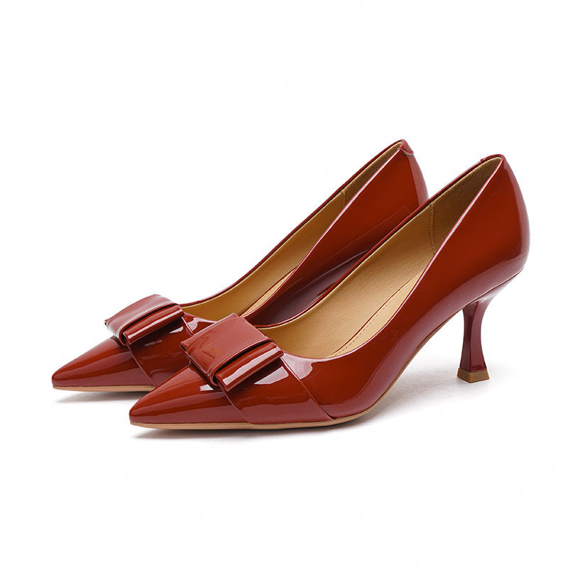 Women's Stiletto High Autumn French Commuter Banquet Women's Fashion Shoes