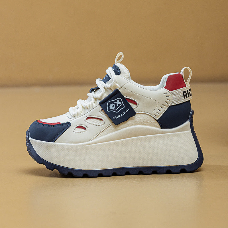Women's Platform Height Increasing Versatile Sports Casual Shoes