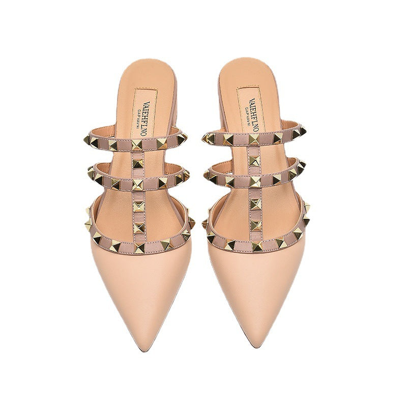 Women's V Home Rivet High Outdoor Fashion Sandals