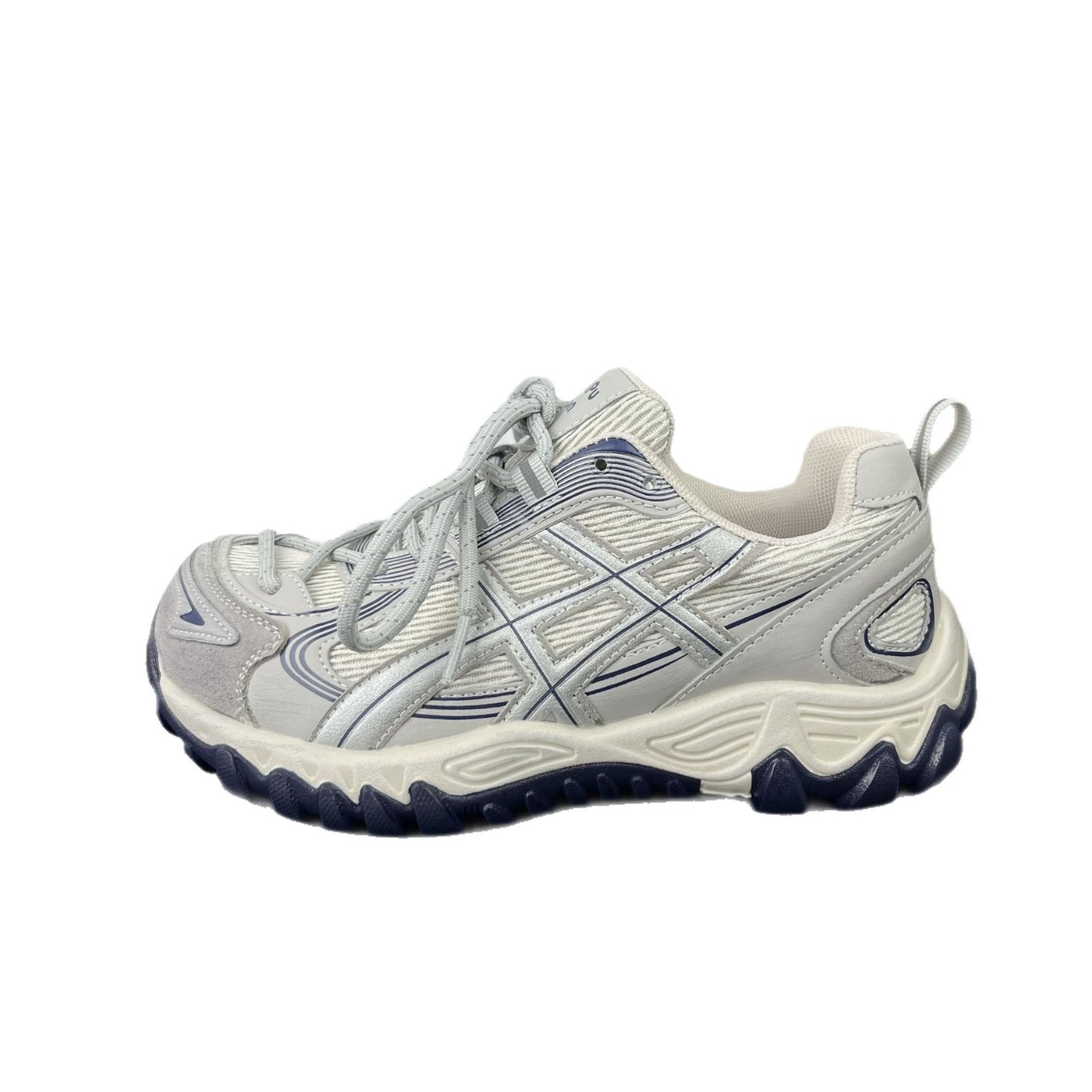 Women's Hiking Spring Korean Style Round Toe Lace Women's Casual Shoes