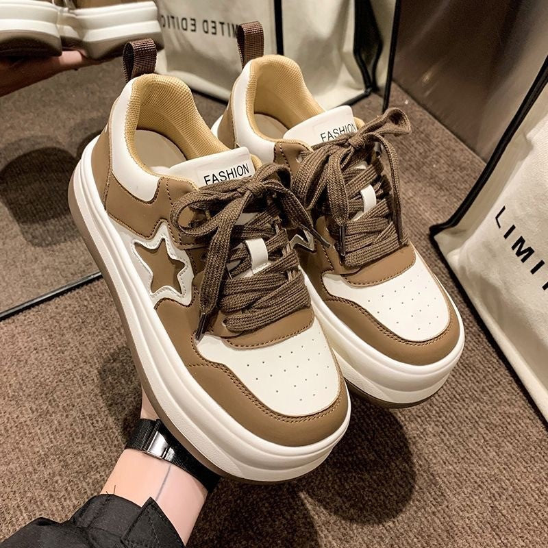 Women's Thick Bottom Big Head Good-looking Comfortable Casual Shoes