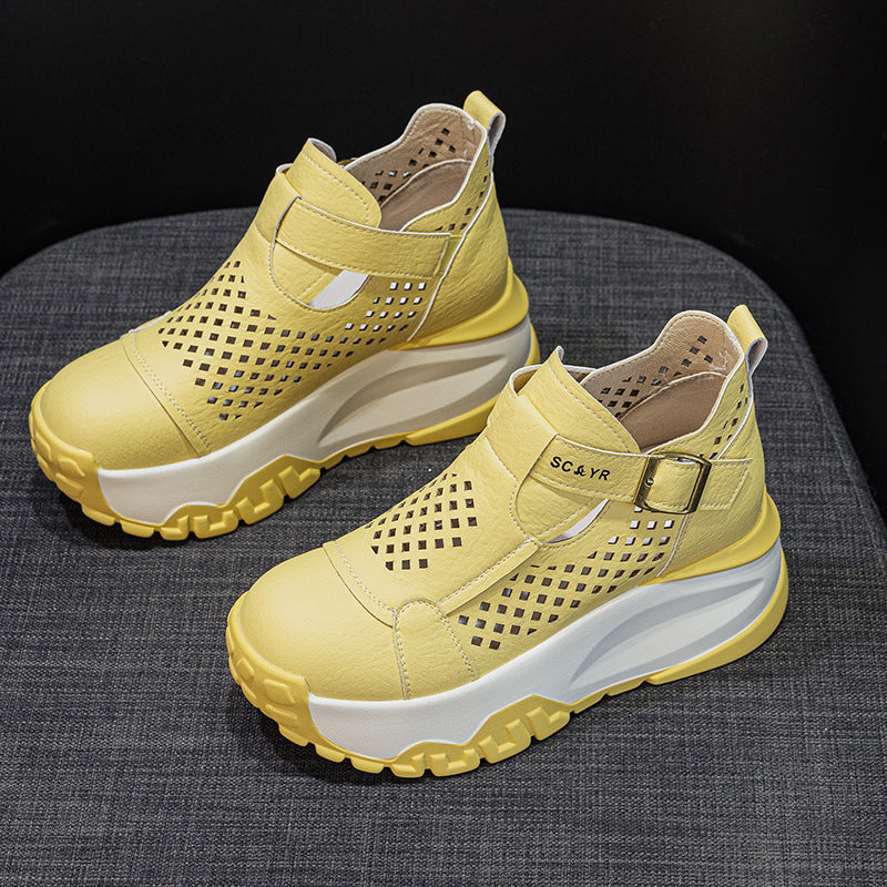 Women's Thick Bottom Breathable Summer Fashion Source Casual Shoes