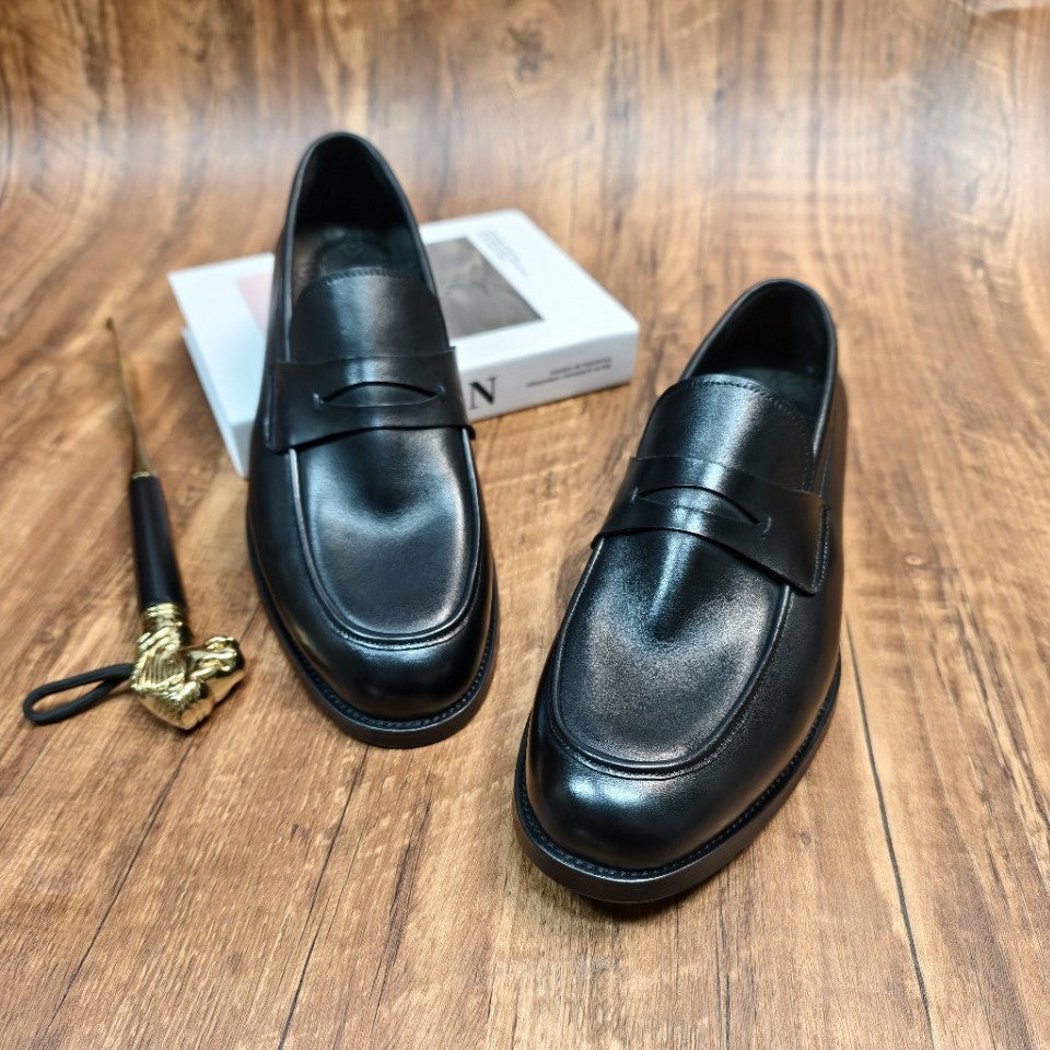 Men's Look Slip On Versatile Business Gentleman Comfortable Loafers/doug Shoes