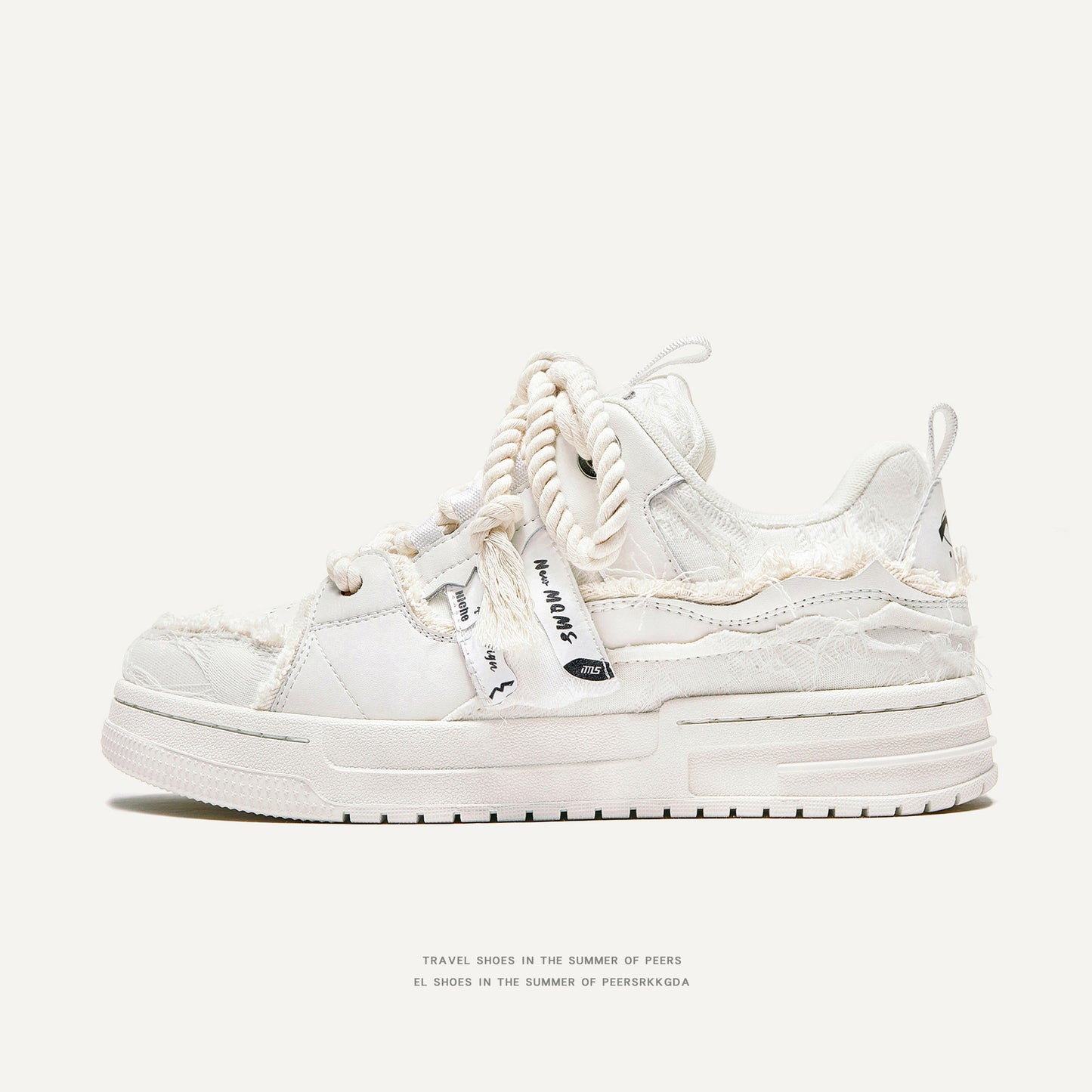 Women's & Men's Airplane Ticket Black Knight Trendy Bread Sneakers