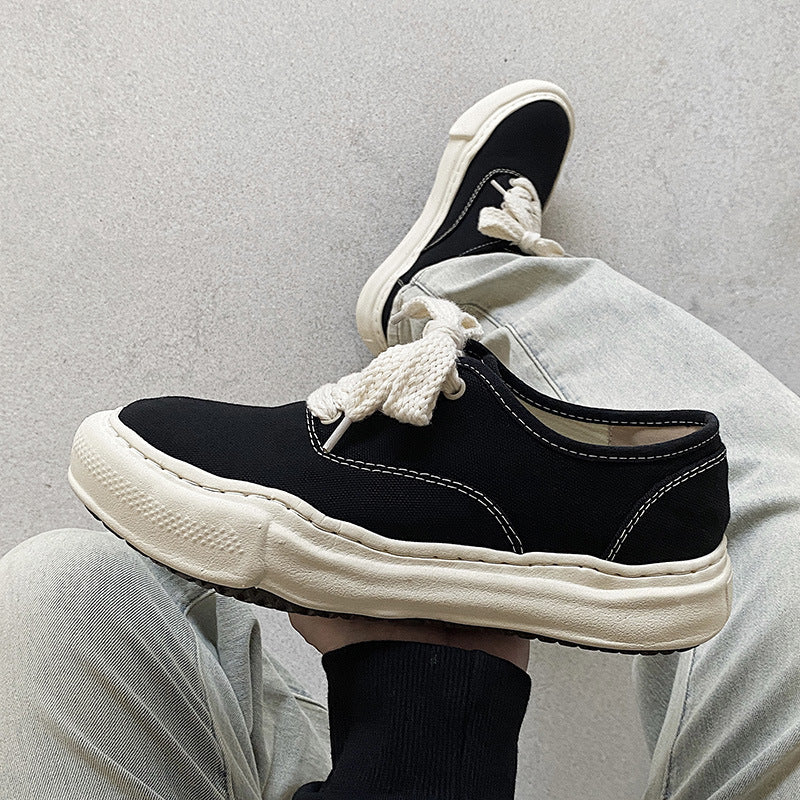 Women's & Men's Irregular Dissoed Retro Thick Bottom Shawn Men's Board Shoes
