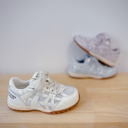 Children's Fashion Trendy Style Korean Single Mesh Children's Sports Shoes
