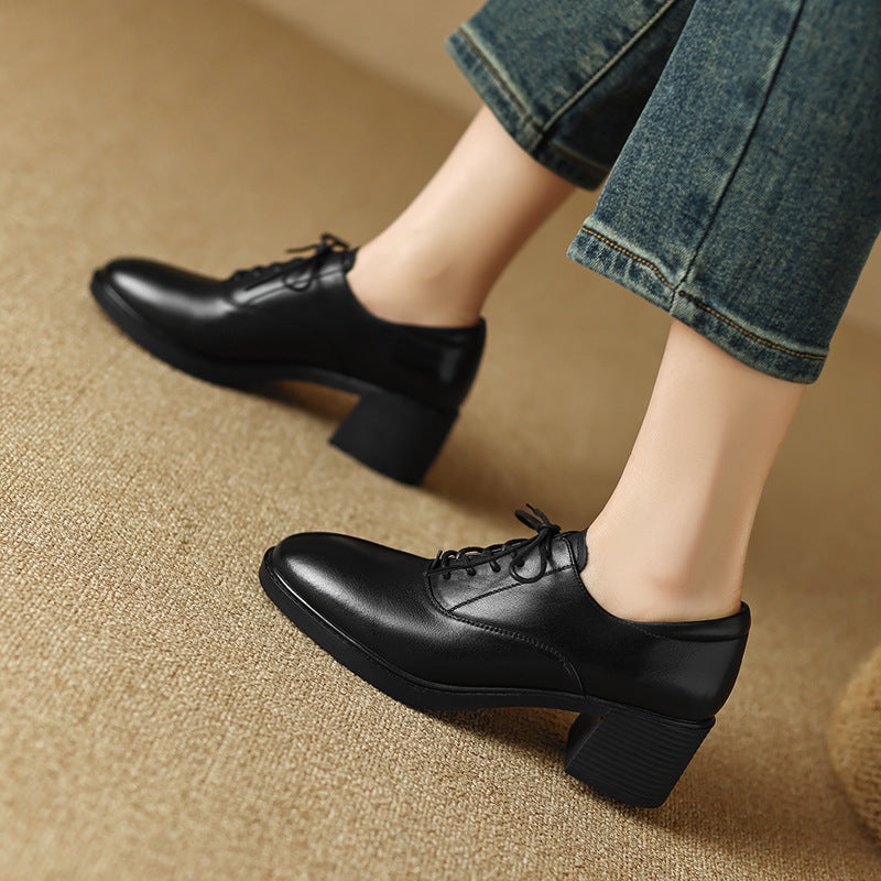 Women's Pumps Soft Medium Chunky Plus Size Loafers