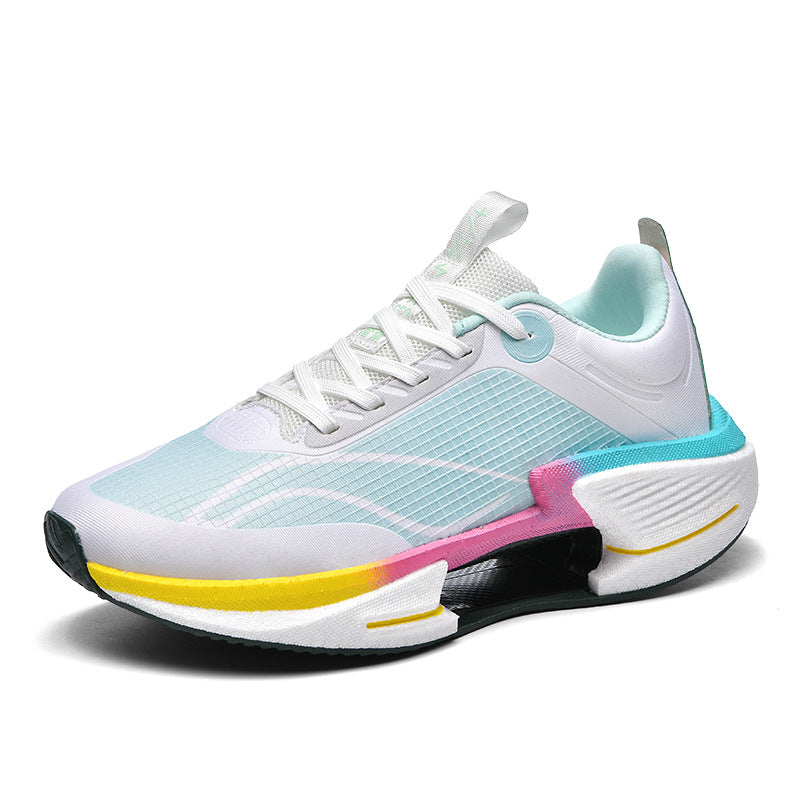 Women's & Men's Breathable Shadowless Support Stable Elastic Speed Sneakers