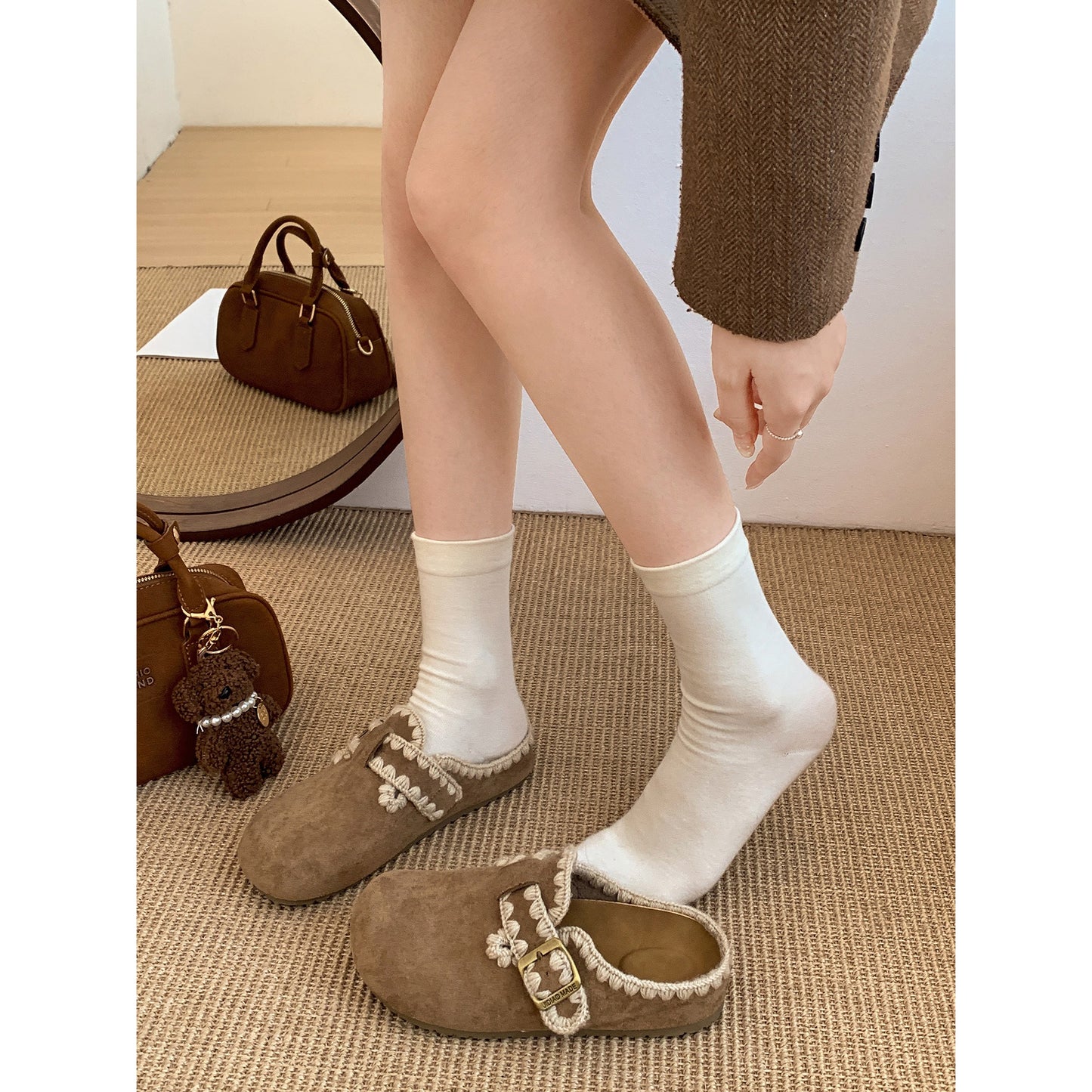 Women's Thick Bottom Height Increasing Insole Outer Slippers