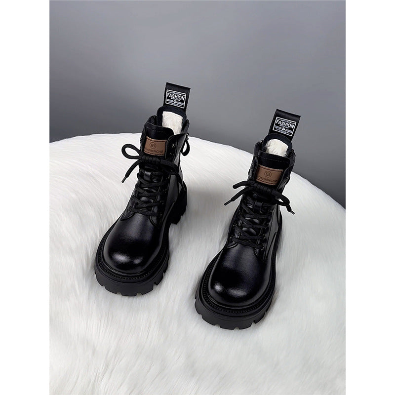 Women's Platform Fur Integrated Wool Northeast China Cotton Winter Veet Women's Snow Boots