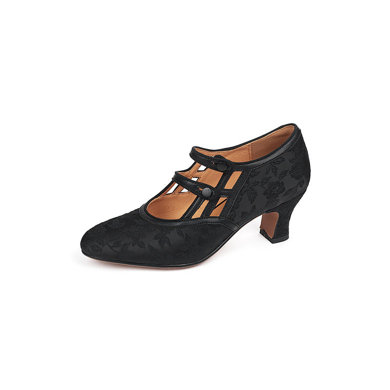 Genuine Chinese Elegant With Cheongsam Republic Of Women's Fashion Shoes