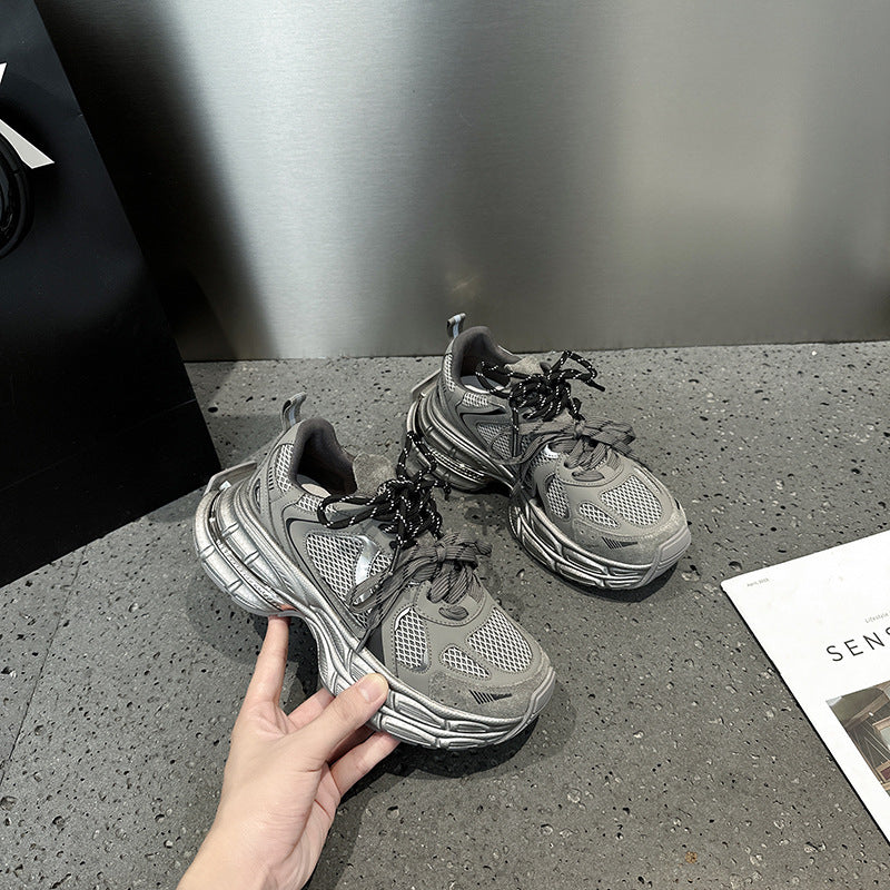 Women's Platform Dad Korean Breathable Lightweight Sneakers