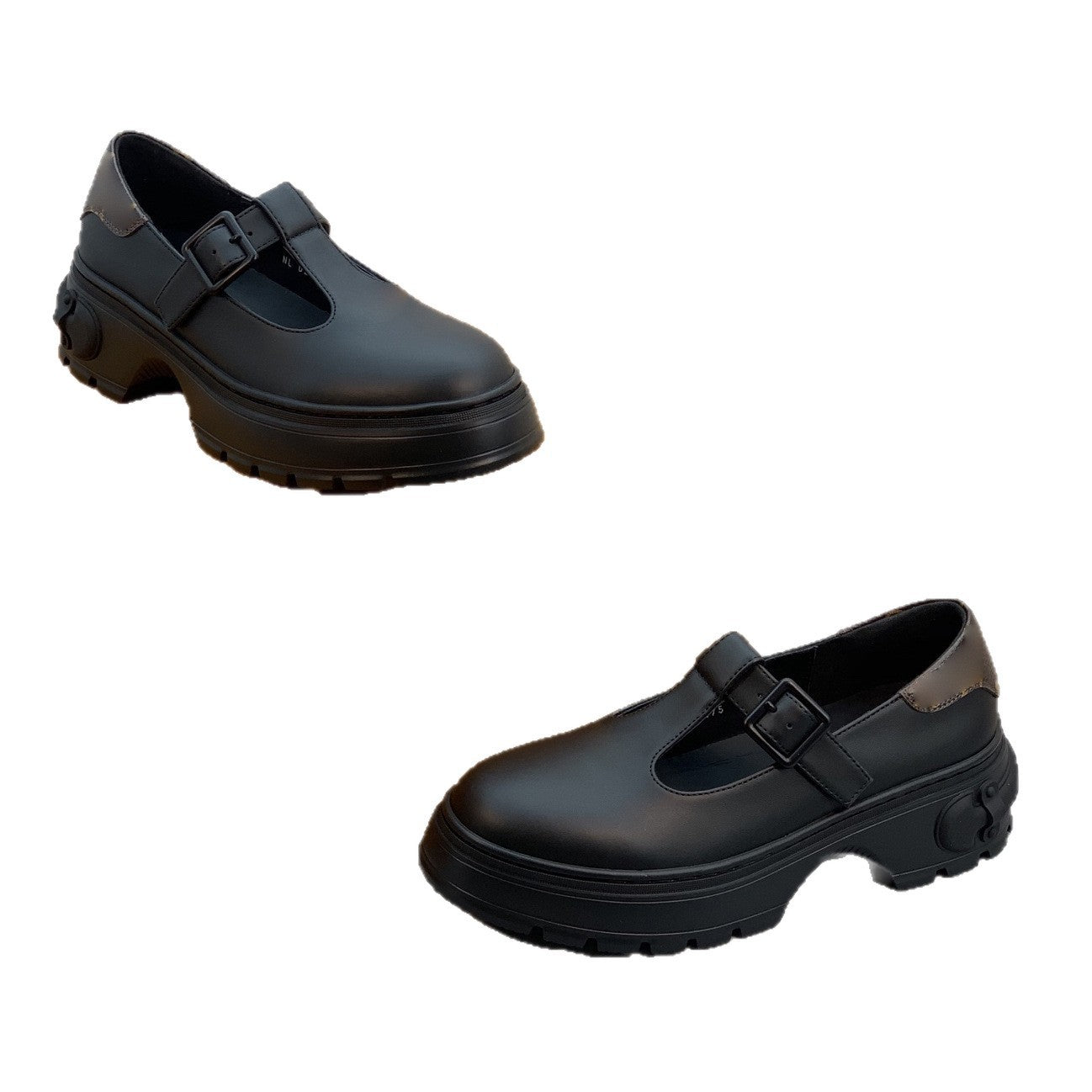 Women's Jane British Style Spring Calf Skin Platform Women's Fashion Shoes