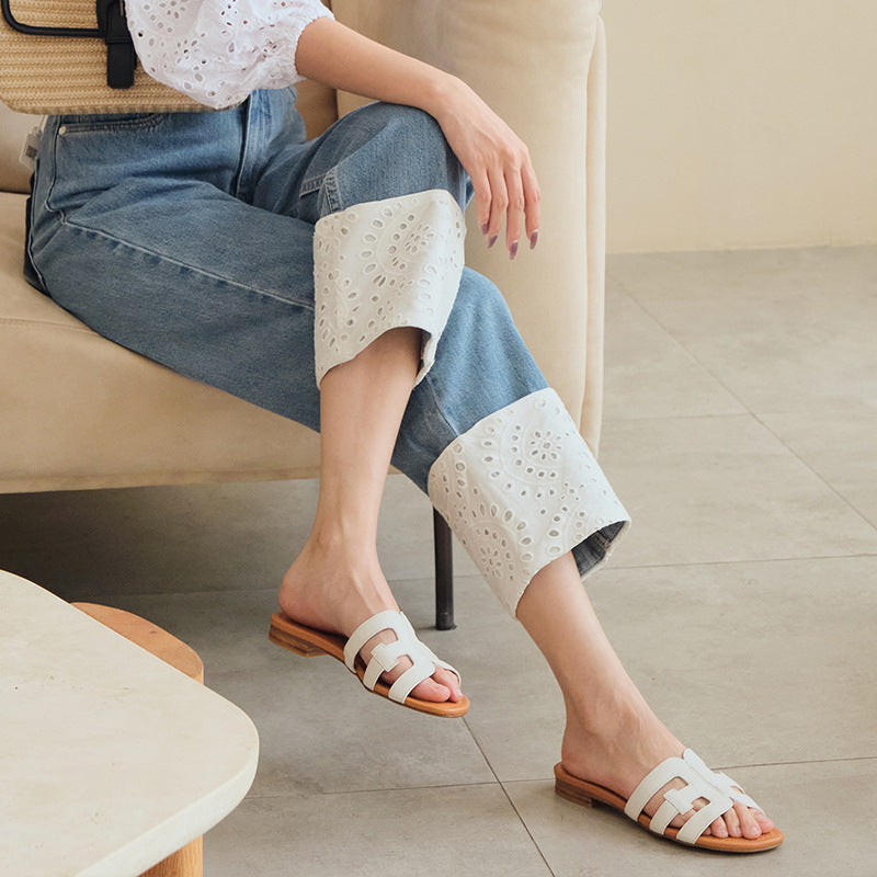 Women's German Niche Summer Fashion Flat For Sandals