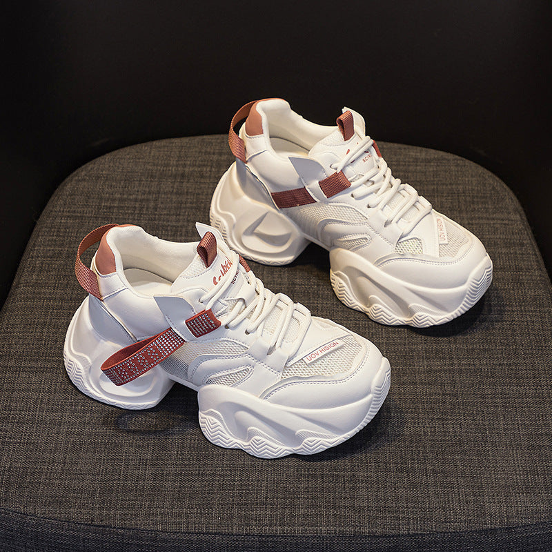 Women's Autumn Platform Height Increasing Insole Popular Version Women's Casual Shoes