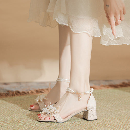 Women's Beautiful For Summer Fairy Princess Style With Sandals