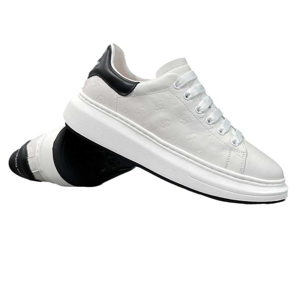 Men's Genuine Summer White High-grade Fashionable Versatile Men's Sports Shoes