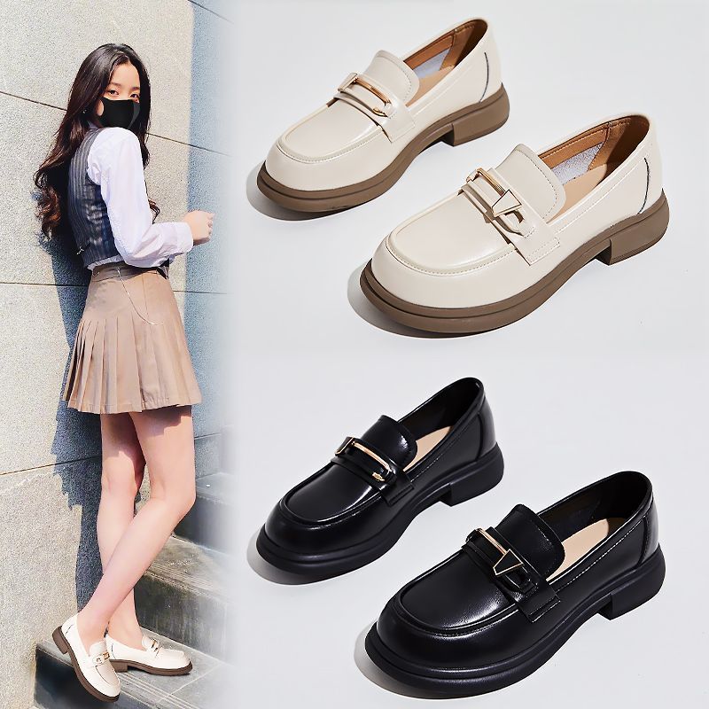 Women's Authentic British Style Soft Bottom Lightweight Slip-on Loafers