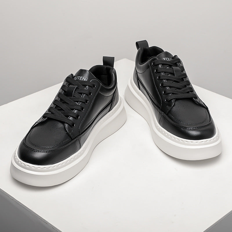 Men's White Autumn Fashion Retro Sports Lightweight Sneakers