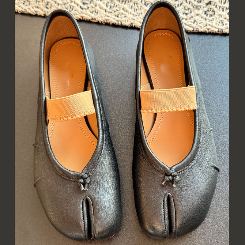 Women's Mid Tabi High Pumps Full Shallow Heels