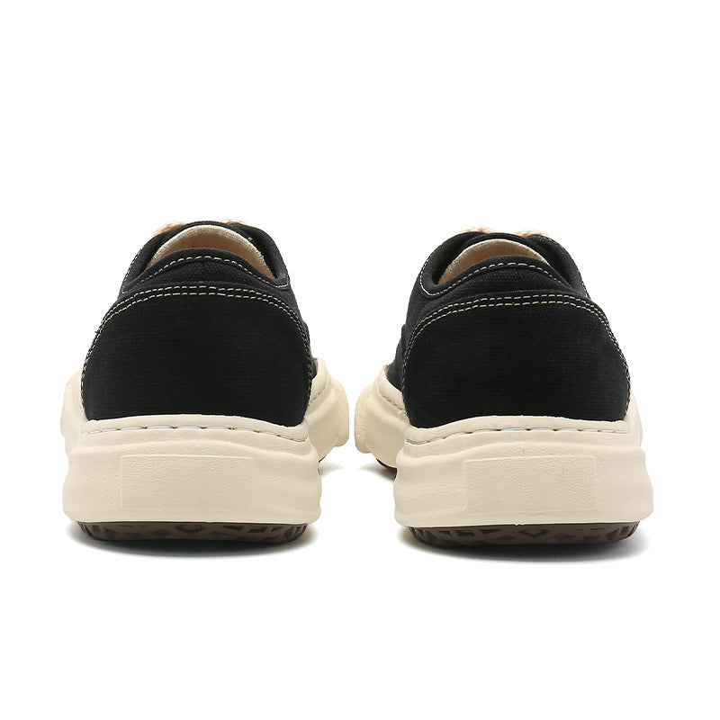 Women's & Men's Irregular Thick-soled Dissoed Fashionable Canvas Shoes