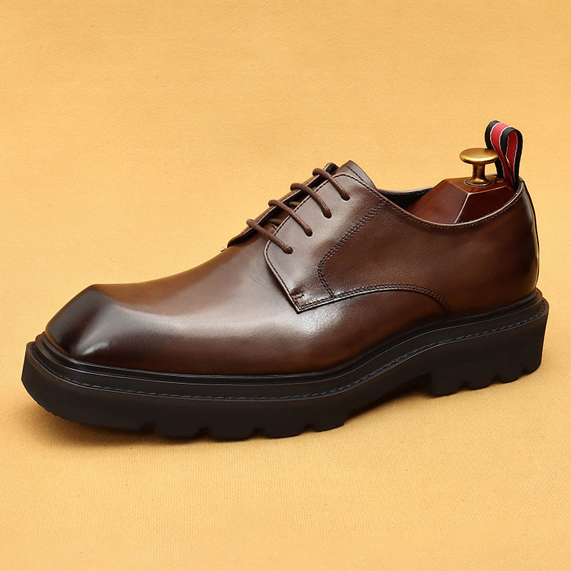 Men's High-grade Korean Genuine Formal Wear Business Leather Shoes