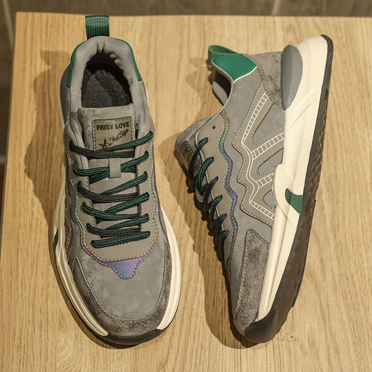 Men's Fashionable Man Warm Comfortable Rubber Sole Sneakers