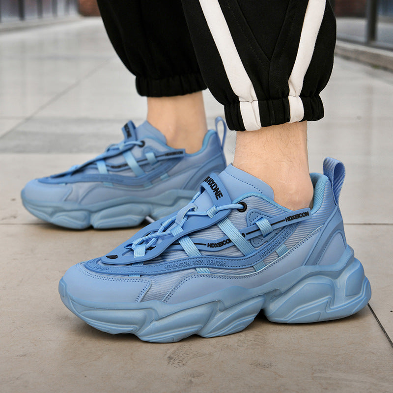 Men's Summer Stylish Height Increasing Live Broadcast Sneakers