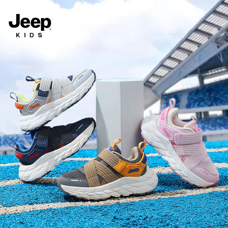 Children's Summer Convenient Velcro Lightweight Soft Sole Children's Sports Shoes
