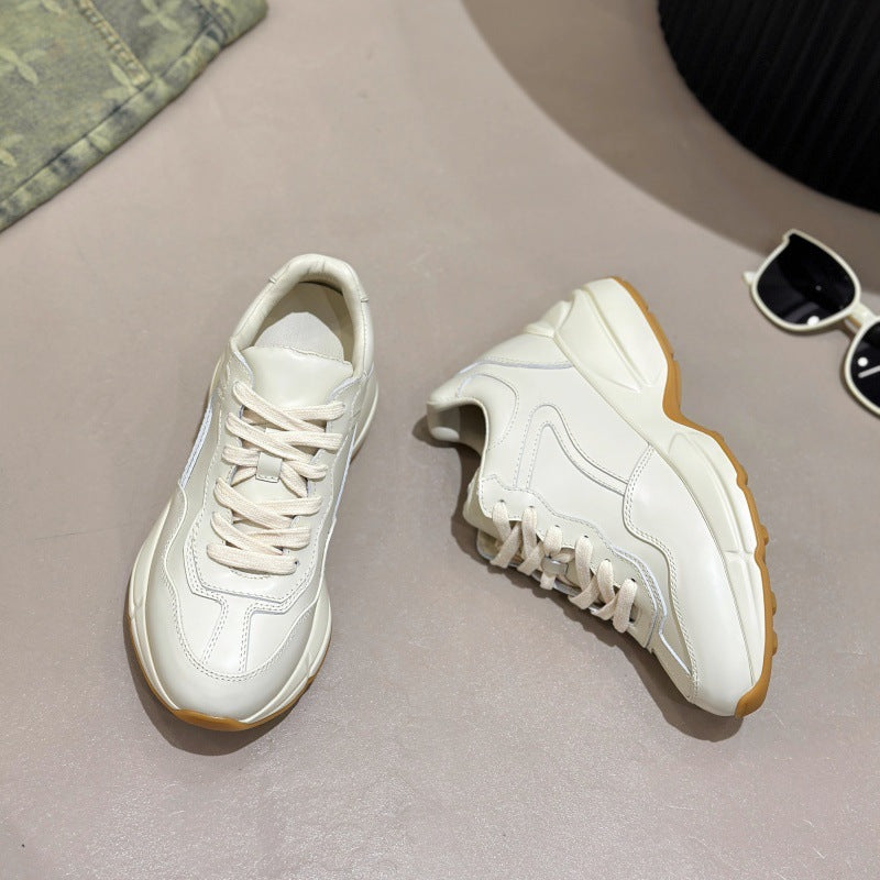 Women's Tired Feet Height Increasing Insole Dad Lightweight Platform Women's Sports Shoes