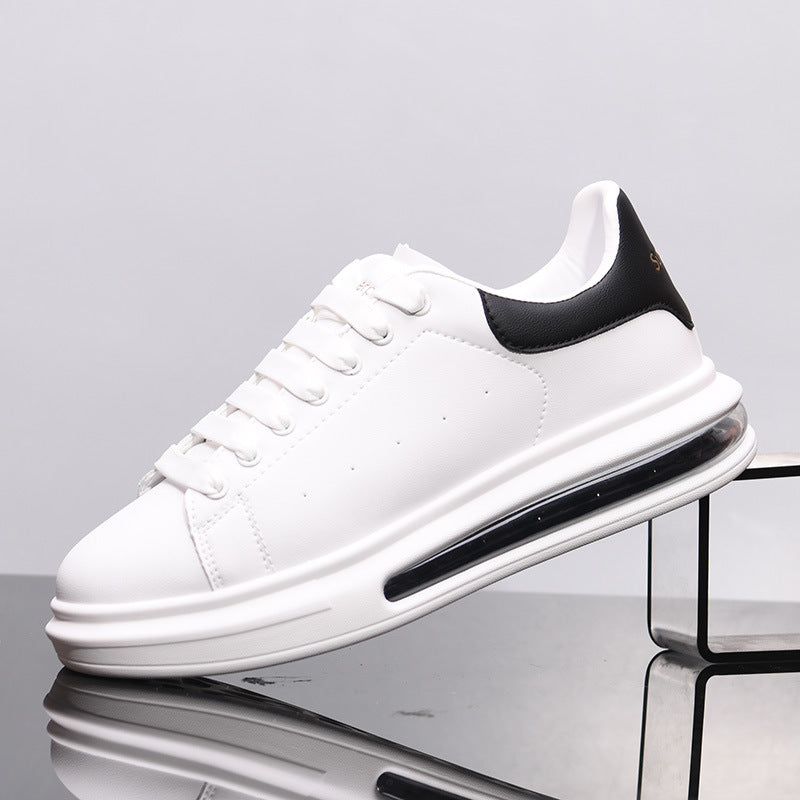 Men's Mcqueen Air Cushion White Thick Sole Men's Shoes