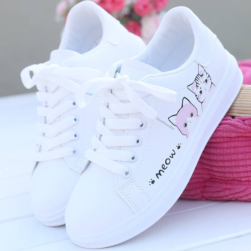 Women's White For Fashion Flat Breathable Pumps Sneakers