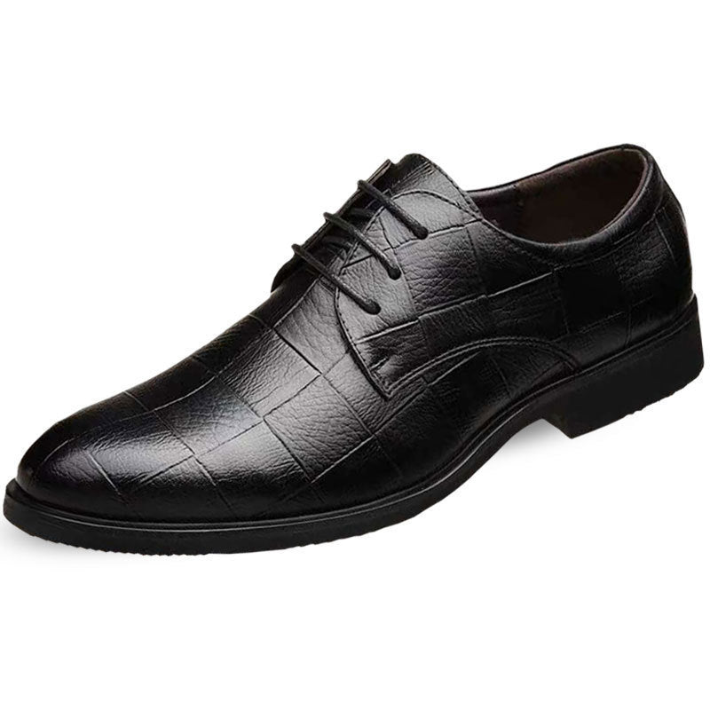 Men's Business Formal Groomsman Large Size Wedding Casual Shoes