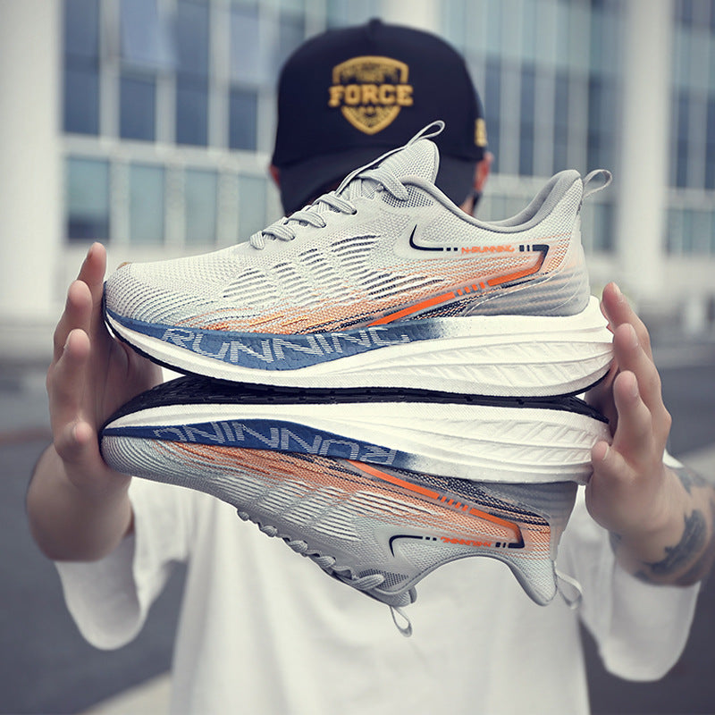 Men's Popcorn Flow Lightweight Running Breathable Comfortable Men's Sports Shoes