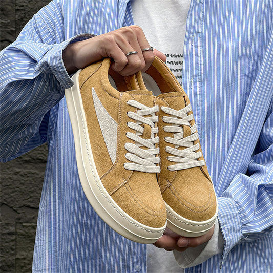Men's Spring Training Lovers Platform Sports Height Sneakers