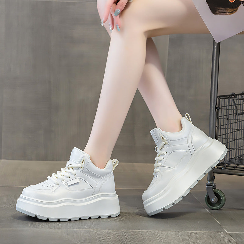 Women's Thick-soled Best-selling White Autumn Fashion Men's Shoes