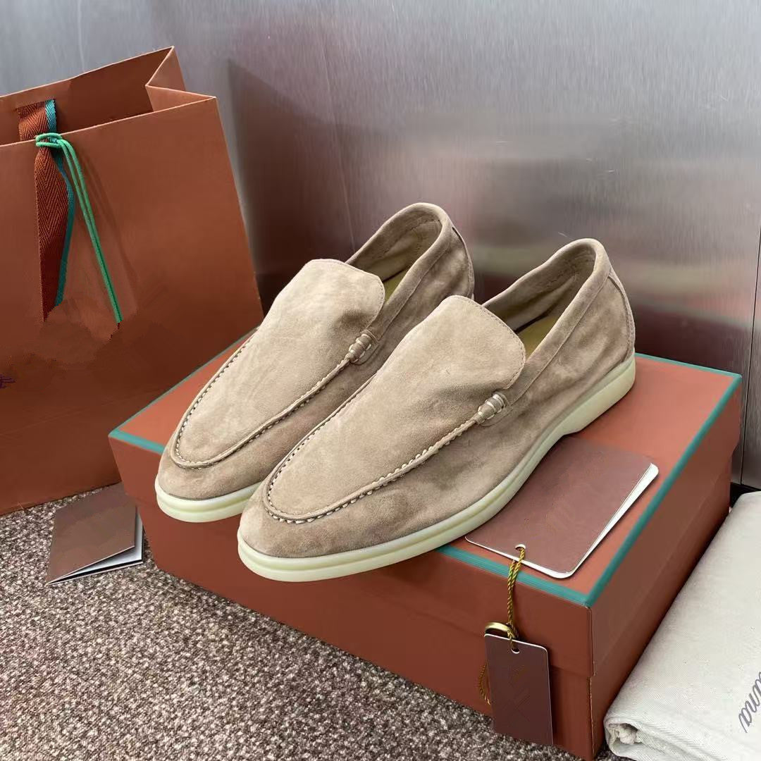 Women's & Men's Genuine Old Money Style High-grade Soft Bottom Large Women's Fashion Shoes