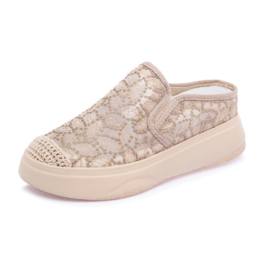 Women's Half Thick Bottom Summer Outdoor Fisherman Height Slippers